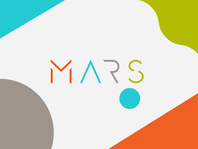 MARS branding animation ae after effects animation branding design expression gif identity illustration logo loop mark motion pattern shape type typography