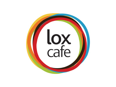 Logo - Lox Cafe cafe circle color logo rainbow