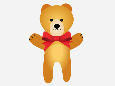 Mr Teddy Bear bear clean cute design logo teddy teddy bear