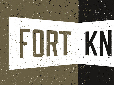 Fort Knox abolition font logo mark specimen type typeface typography