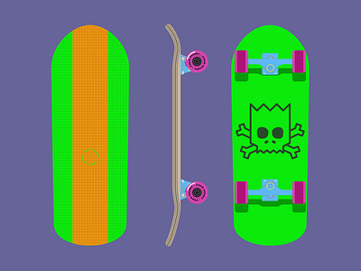 Bart Board bart rebound simpson skateboard