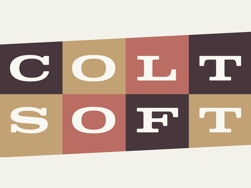 Colt Soft Typeface colt round soft type type design typeface