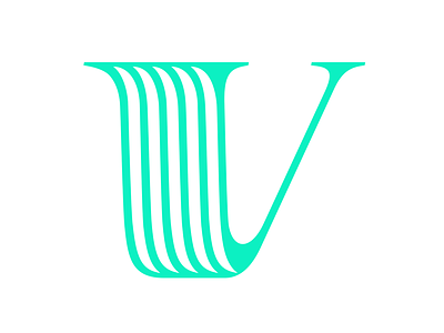 V for Typefight design letter type type design typography