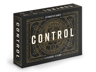 Control Card Game black card design game gold layout rift type
