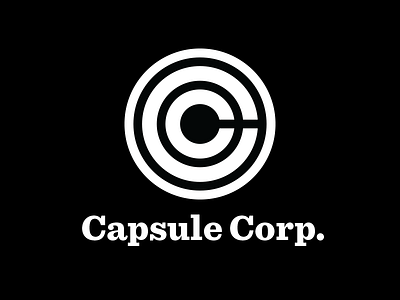 Capsule Corp. dbz logo