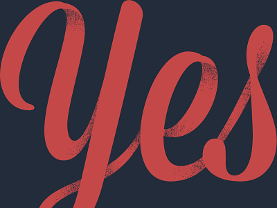 Yes? script shading shadow tutorials type typography