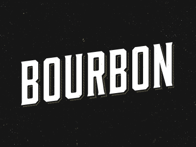 Bourbon Typeface bourbon family font grunge retro serif type typeface typography vintage
