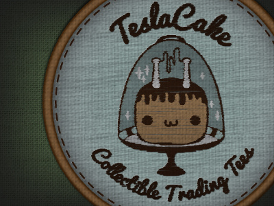 TeslaCake Patch cake patch teslacake texture vector