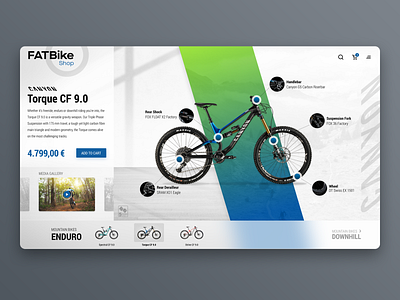 Bike shop bike brand creative design ecommerce interface interface design interface designer shop ui ux ux design