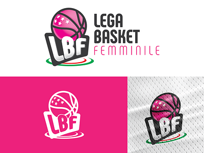 LBF basketball brand branding creative design design identity identity identity branding identity design illustration logo logo design sport vector woman