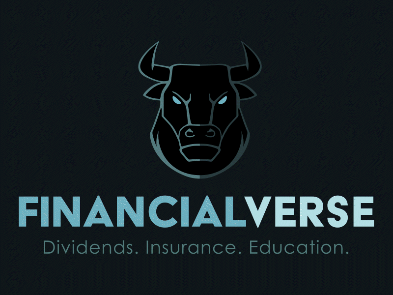 Animated logo for Discord banner - Financial Verse animation branding interaction design logo motion graphics