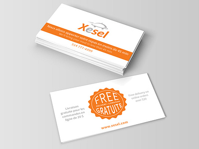 Redesign: Xesel branding busines card logo redesign