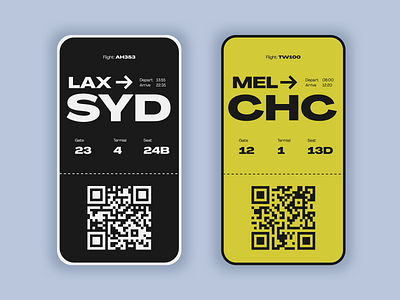 Boarding Pass boarding pass bold color design pass typography