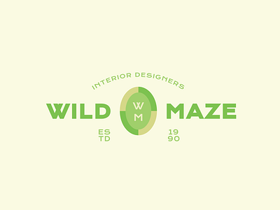 Wild Maze Logo Design logo logo design logo mark logotemplate logotype template