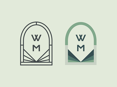 W M Monogram logo logo bundle logo design logo setup logo template logo templates logodesign logotype