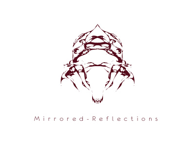 Mirrored Reflections logo logo logo design