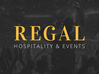 Regal Hospitality & Events logo logo logo design