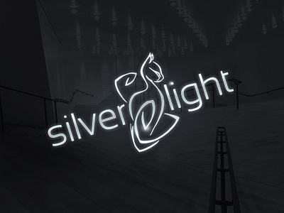 Silver Light logo logo logo design
