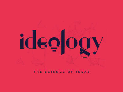 ideology logo by Richard George Davis on Dribbble