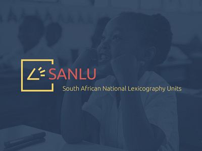 SANLU (South African Lexicography Units) Logo logo logo design