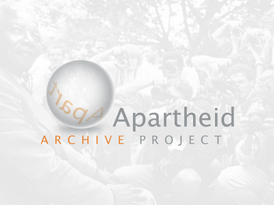 Apartheid Archive Project logo logo logo design