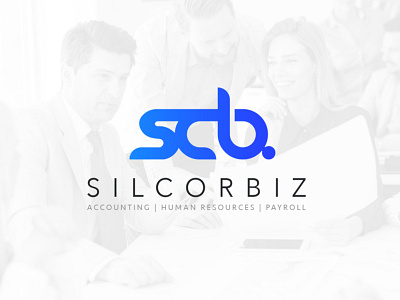 silcorbiz logo branding design logo