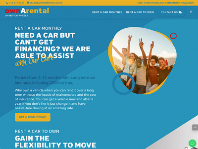 Own A Rental website