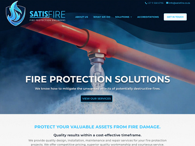 Satisfire website website