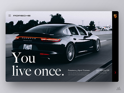 Porsche UX/UI branding cars design desktop interface luxury porsche typography ui ux ux design visual design web website
