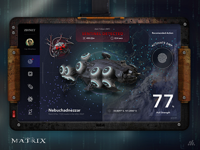 Sci-Fi Exploration #4 - Matrix Zion Console and UI