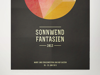 Sonnwend Fantasien 2013 2013 austria bad hofgastein event fantasien poster series sonnwend
