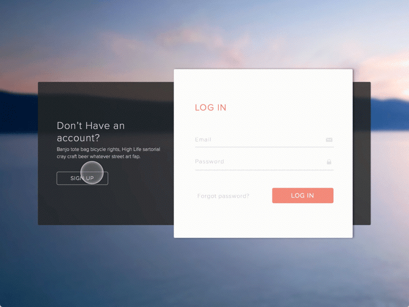 Freepsdhtml 100 Great Sign Up Form Examples For Design Inspiration