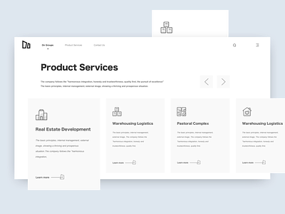 Product Interface demo design web webdesign 设计