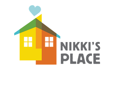 Nikki's Place Non-profit Logo Design brand design branding branding and identity graphic design illustration logo logo design nonprofit vector