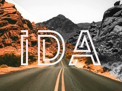 IDA Travel Blog graphic design minimalism photo edit