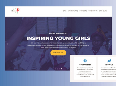 MENTOR MISSY INITIATIVE ui ux web