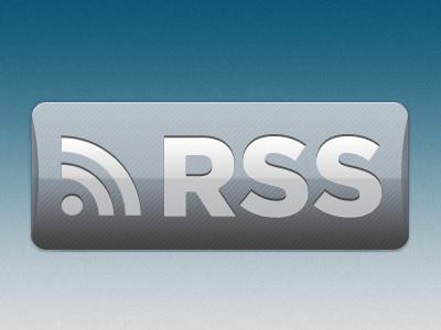 RSS Button blue button dandelgrosso daniele delgrosso icon rss website