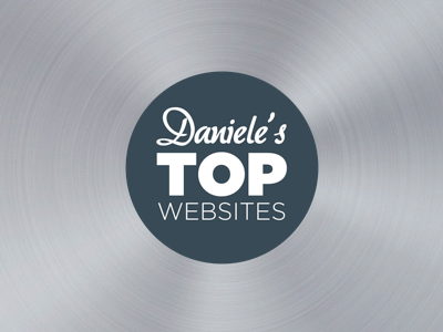 Stainless Steel Logo dandelgrosso daniele danieles delgrosso logo silver stainless steel teal top websites