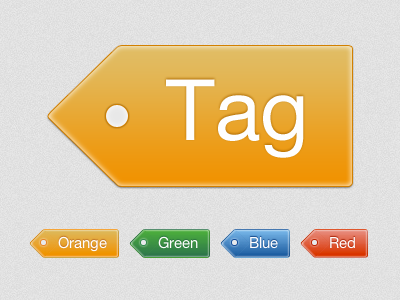 CSS3 Tag Styling Effect