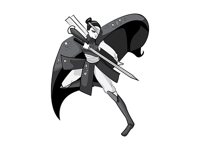 The Hero II: The Dragon Slayer adobe illustrator character character design design digital illustration illustrator