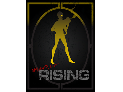 Malevolent Rising Poster 1 adobe illustrator digital graphic graphic novel illustration illustrator poster