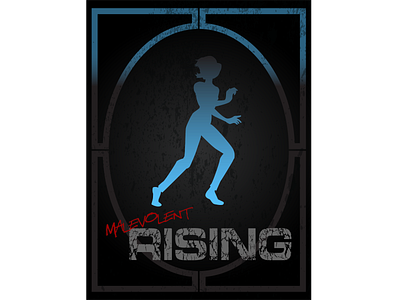 Malevolent Rising Poster 2 adobe illustrator comics design digital graphic novel illustration illustrator poster