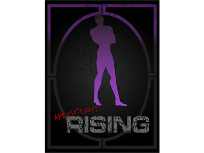 Malevolent Rising Poster 3 adobe illustrator design digital graphic novel illustration illustrator poster