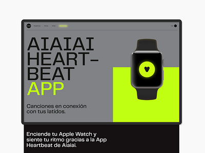 Landing Apple Watch App