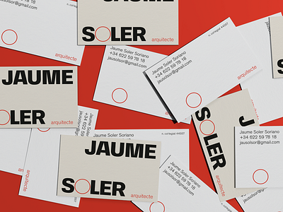 Jaume Soler business cards