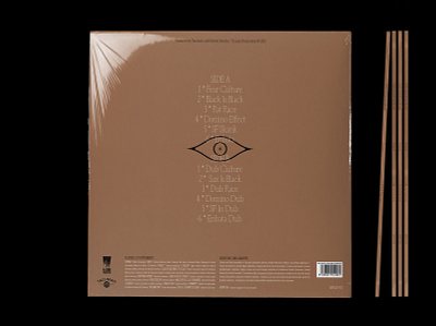 LP cover - Fear Culture branding cd cover music vinyl visual identity