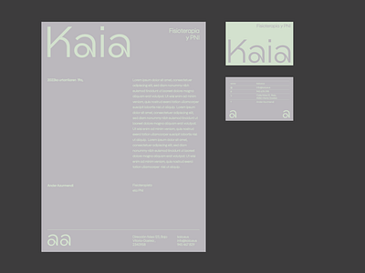 Kaia - visual identity