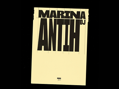 Marina Antih DJ – visual identity