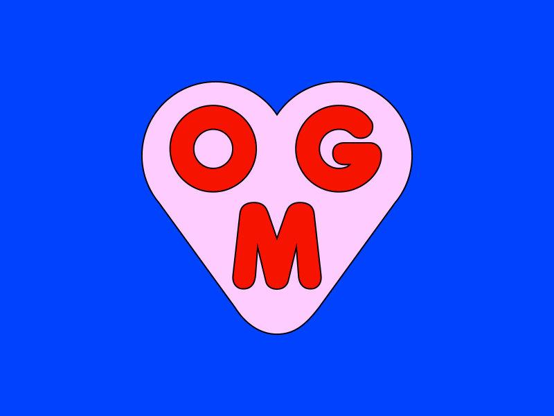 Oh my God! <3 gif gif animation heart love omg sticker