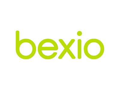 bexio logo b branding cloud software green logo logo mark rebranding redesign software startup swiss green typography